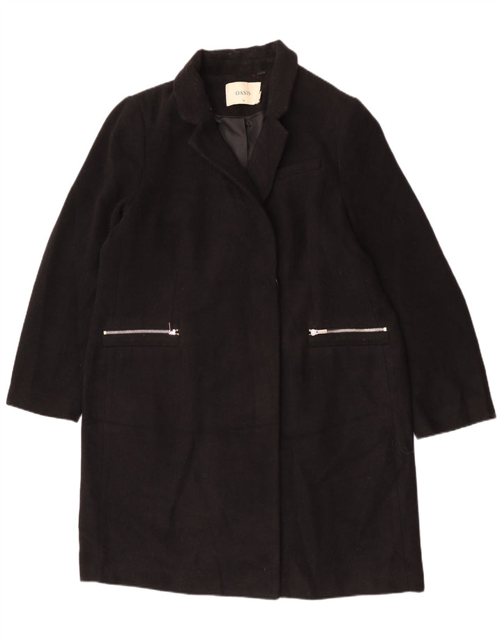 Płaszcz damski Oasis UK 18 XL, czarny poliester