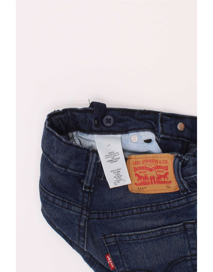 Levi's Boys 511 Slim Jeans 3-4 lata W20 L18 Niebieska bawełna
