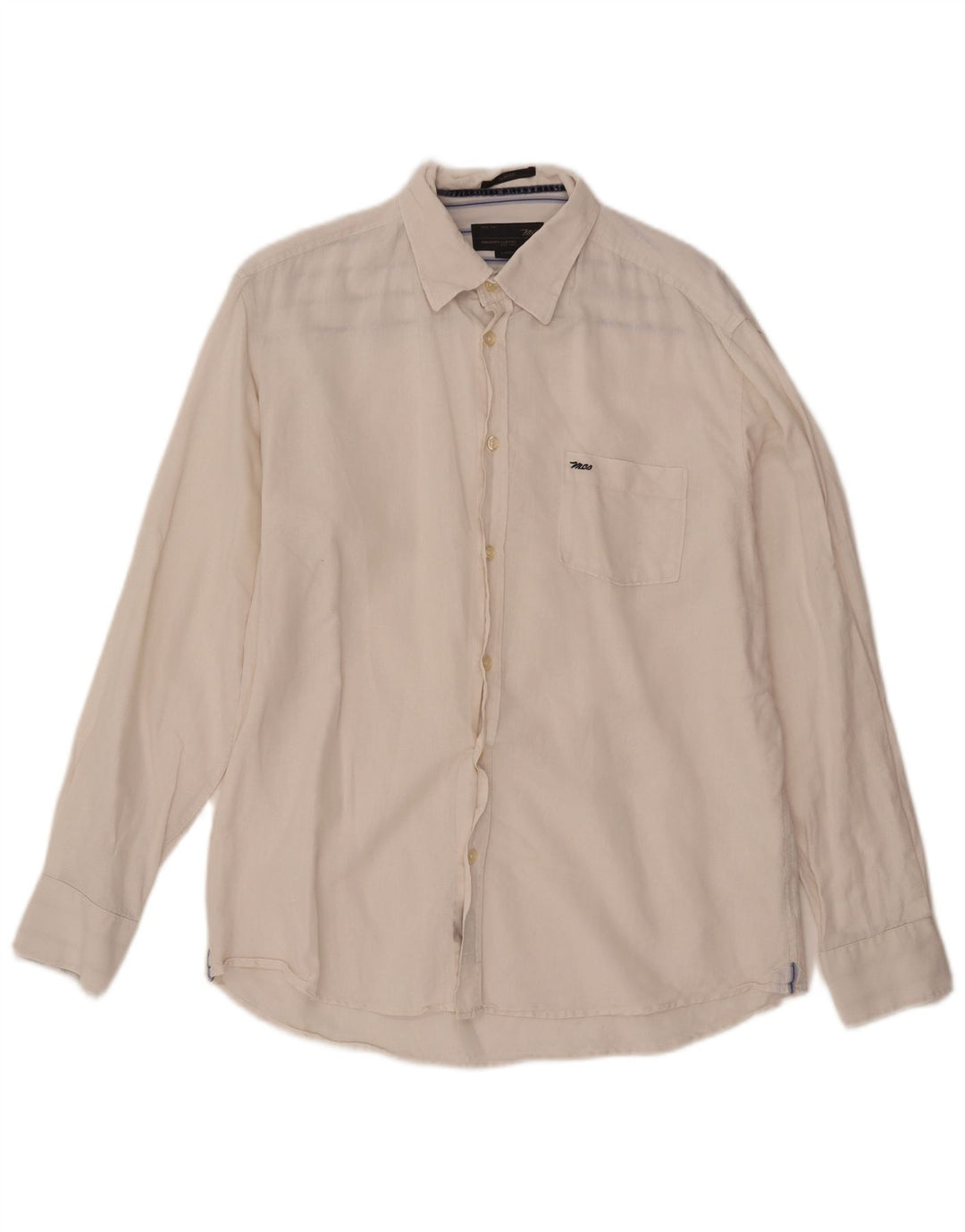 Koszula męska Marlboro Classics Slim Fit, duża, biała