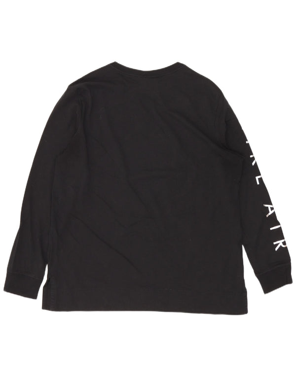 Nike Mens Graphic Top Long Sleeve Large Black