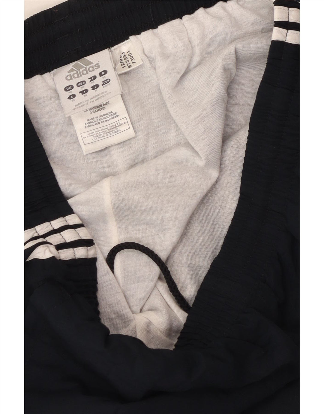 Męskie spodnie dresowe ADIDAS, średni czarny poliester