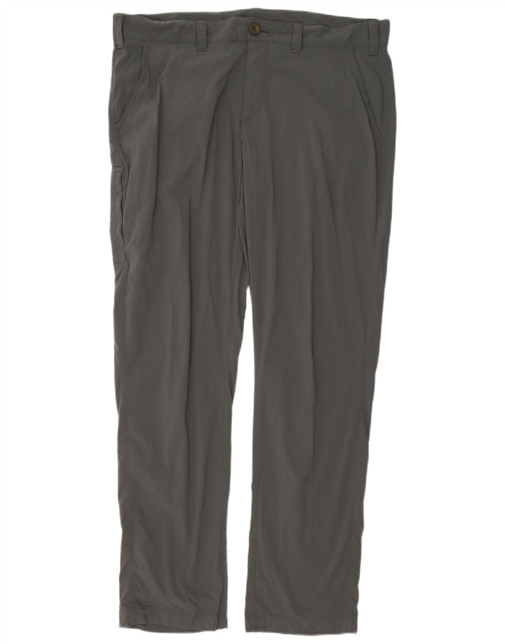 Męskie spodnie cargo EDDIE BAUER W38 L32 Szary nylon