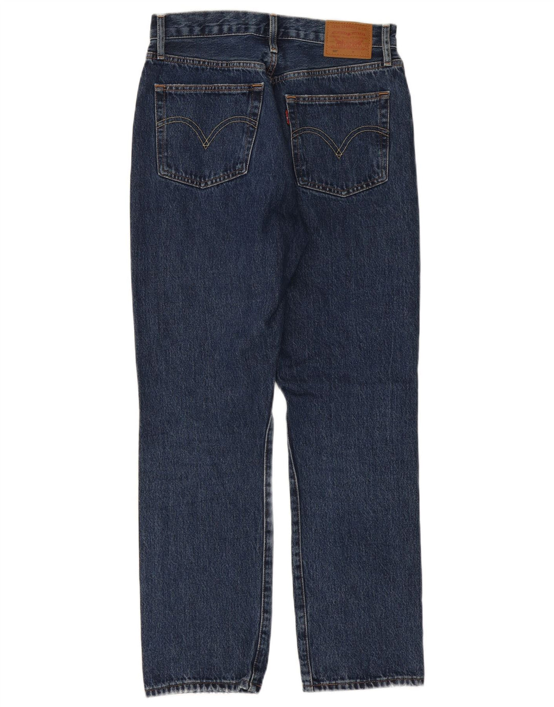 Męskie dżinsy Levi's 501 Straight W28 L28 Niebieskie bawełniane