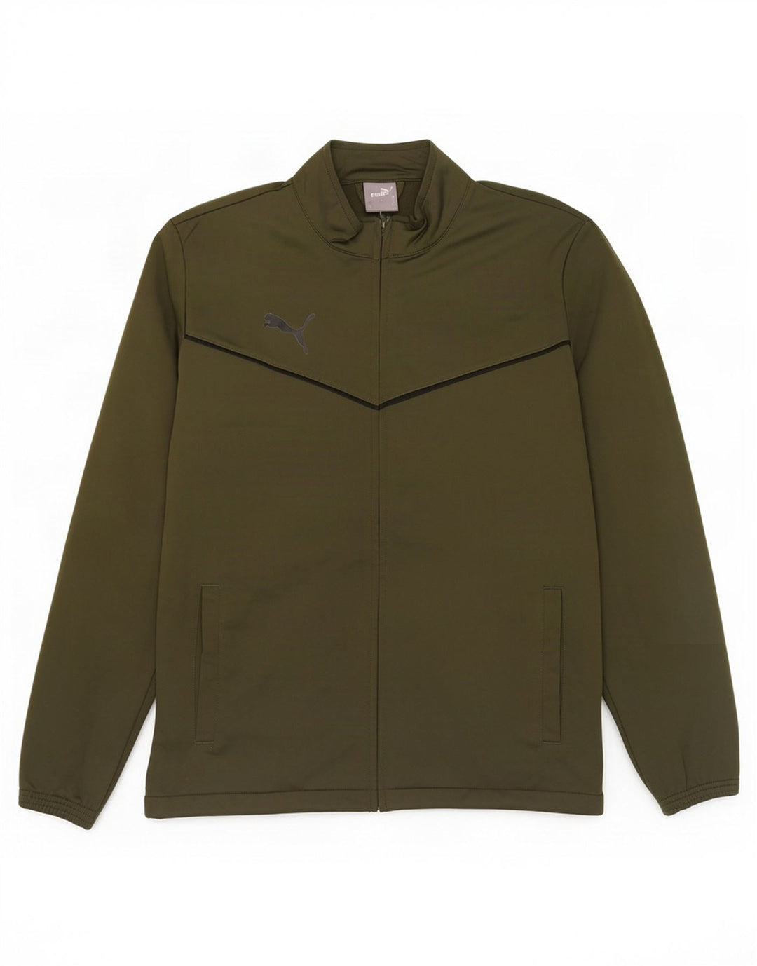 Męska bluza dresowa Puma, duża, poliestrowa khaki