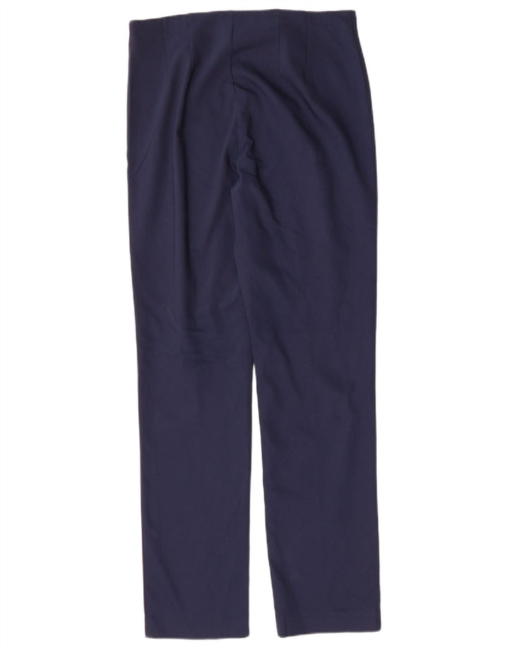 Proste spodnie damskie CHAPS US 10 Large W32 L31 Granatowe