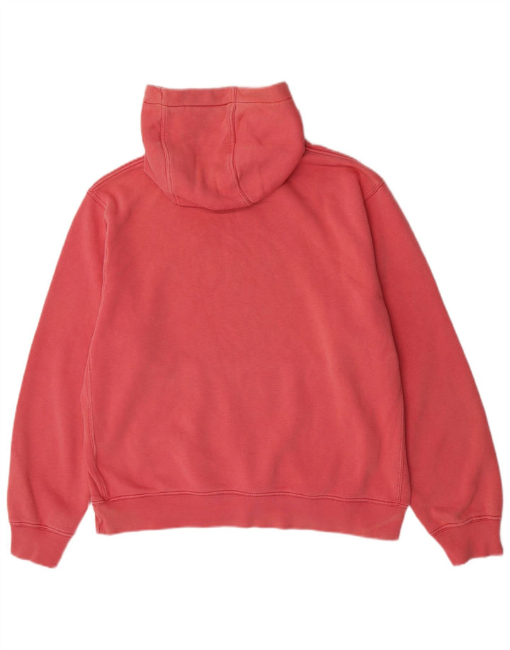 Damski sweter oversize z kapturem Nike UK 14, średni różowy, bawełniany
