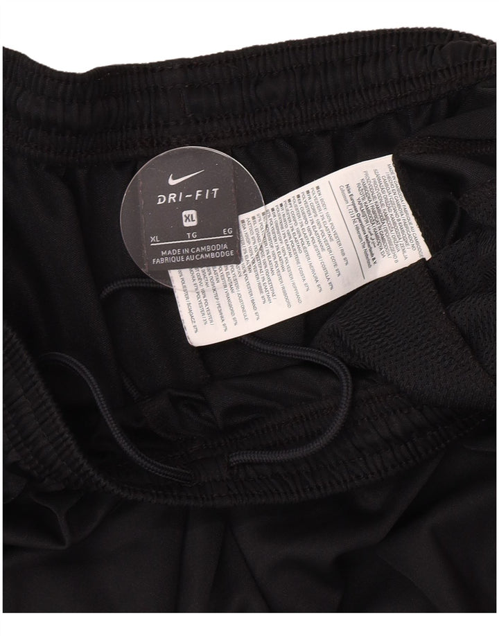 Chłopięce spodnie dresowe Nike Dri Fit 13-14 lat XL, czarne, poliestrowe