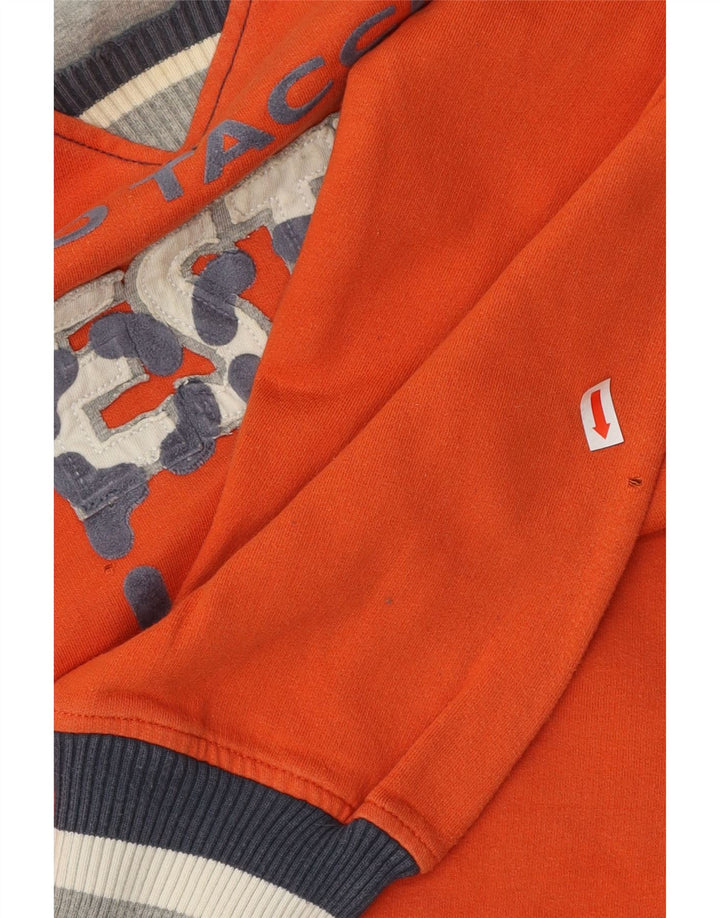 Męska bluza z grafiką Sergio Tacchini, średnia, pomarańczowa bawełna