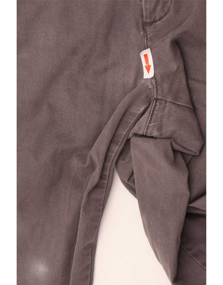 Męskie spodnie typu slim chino Ted Baker W30 L30, szare, bawełniane