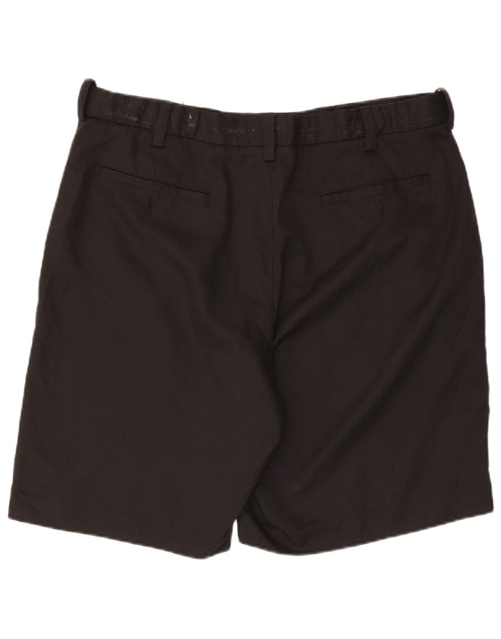Męskie spodenki chino Izod W38 XL, czarny poliester