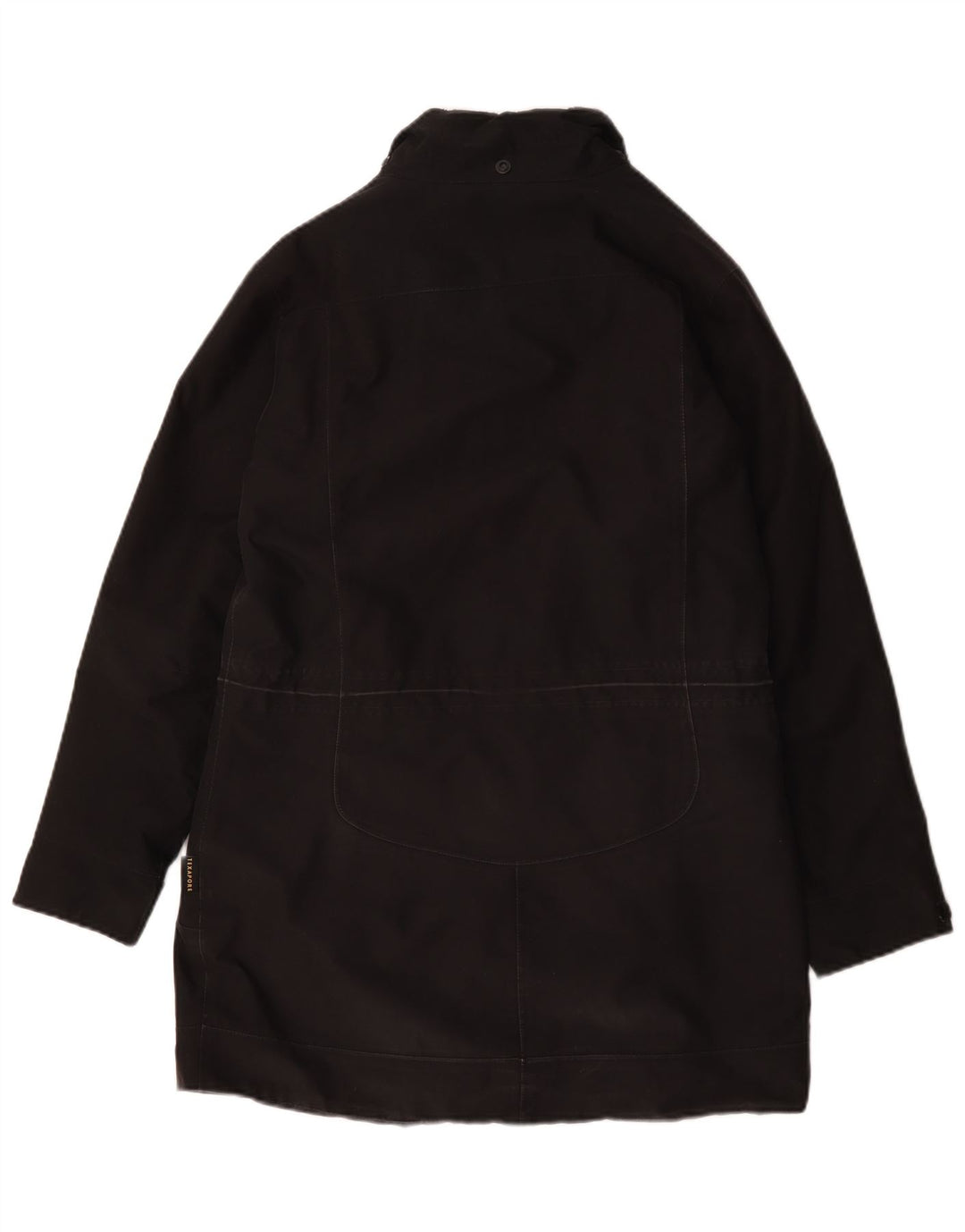 Damski płaszcz wiatrówkowy Jack Wolfskin UK 12/14, średni czarny poliester