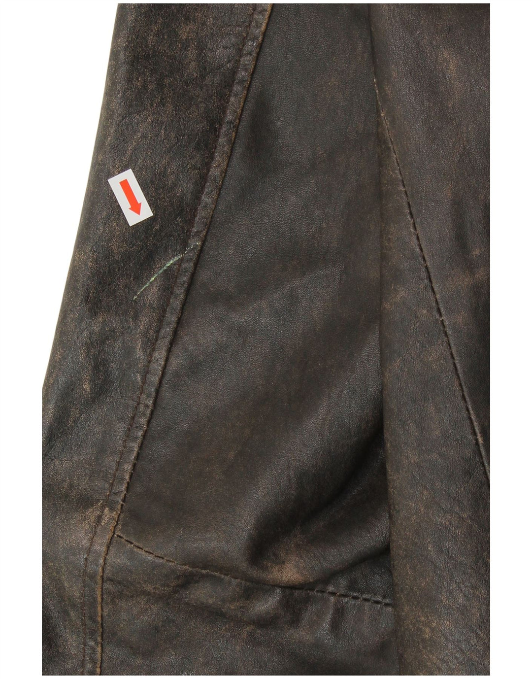 Męska kurtka skórzana Mays & Rose IT 50, duża brązowa skóra