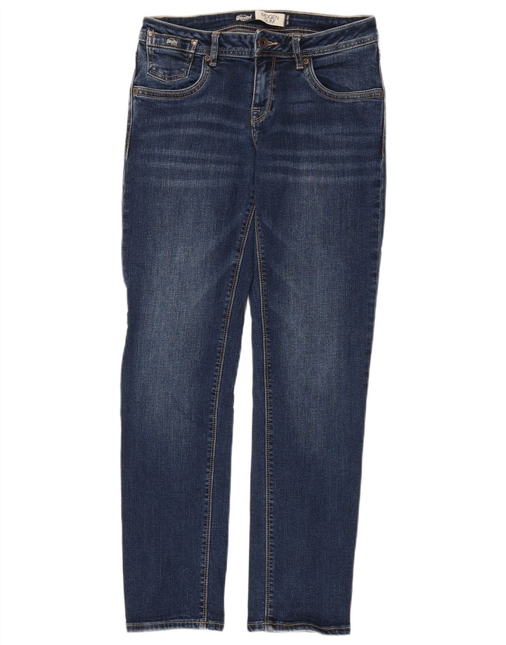 Damskie jeansy Superdry Imogen Slim W28 L30 Niebieskie, bawełniane