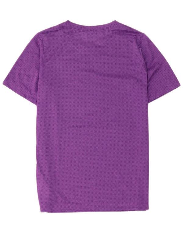T-shirt chłopięcy Nike Rafa 13-14 lat XL, fioletowy w cętki, poliester