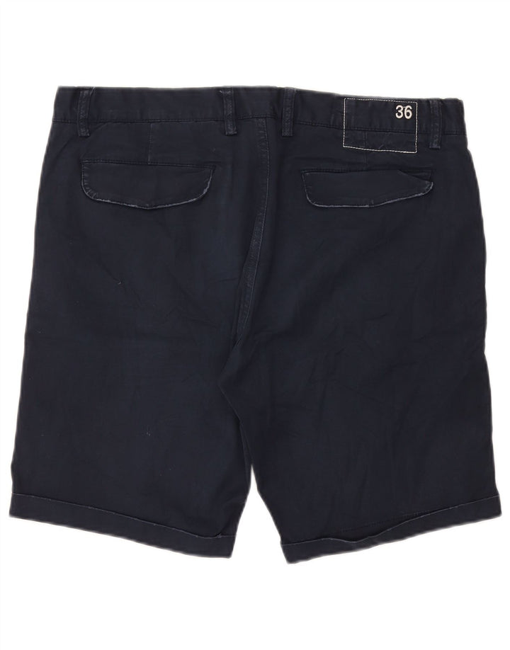 Męskie spodenki Chino Sun68 W36, duże, granatowe, bawełniane