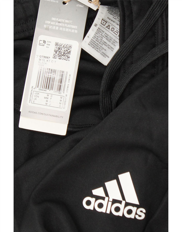 Adidas Męskie spodnie dresowe Joggery Średni czarny poliester