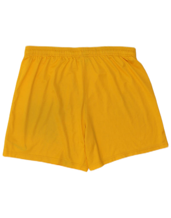 Męskie spodenki sportowe Nike Dri Fit, duże, żółte, poliestrowe