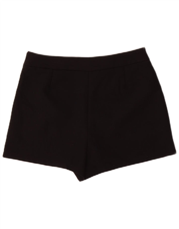 Damskie spodenki codzienne Zara, średnie W28, czarny poliester