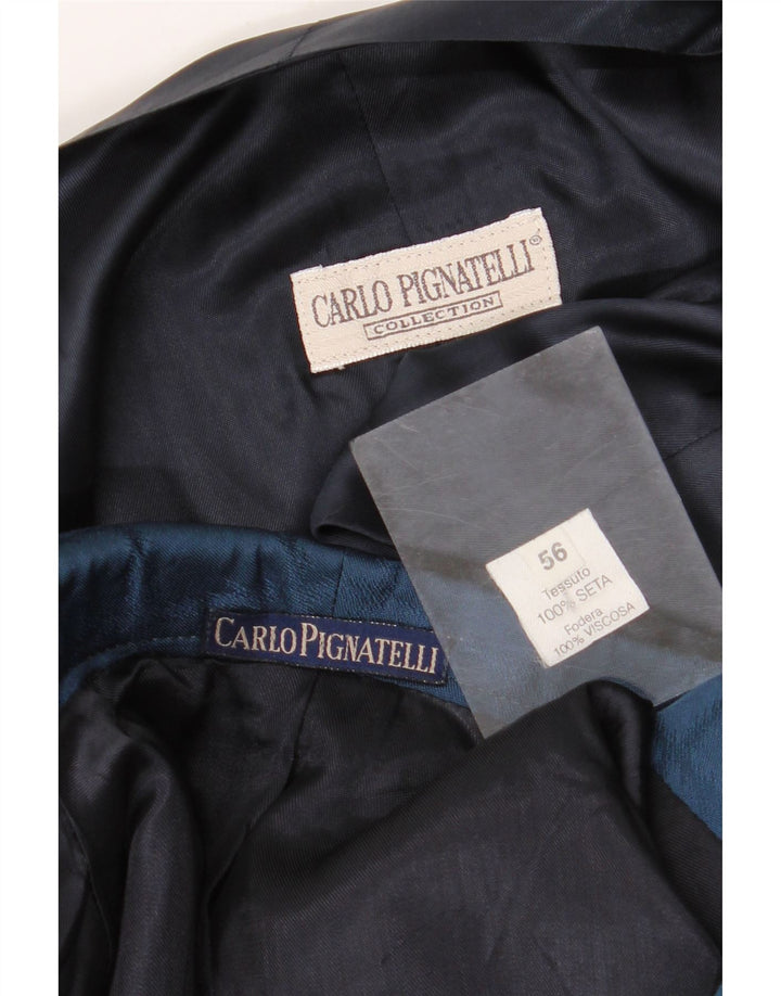 Dwuczęściowy zestaw męski Carlo Pignatelli IT 56 3XL Niebieski jedwab