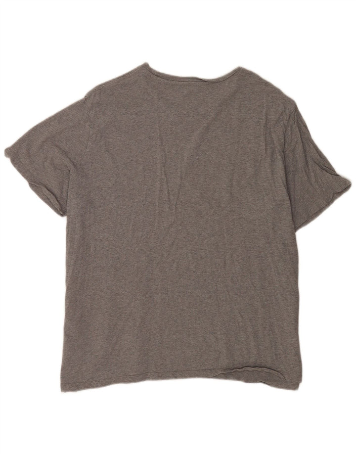 Męska koszulka z grafiką Levi's Top 2XL, szara bawełna