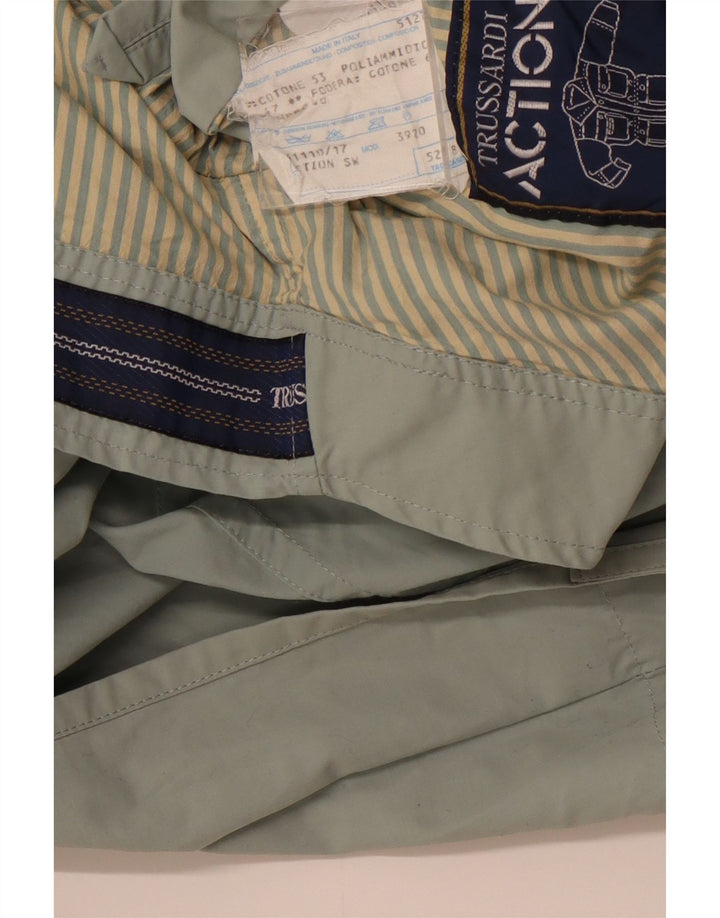 Trencz męski TRUSSARDI IT 52 XL, szary, bawełniany