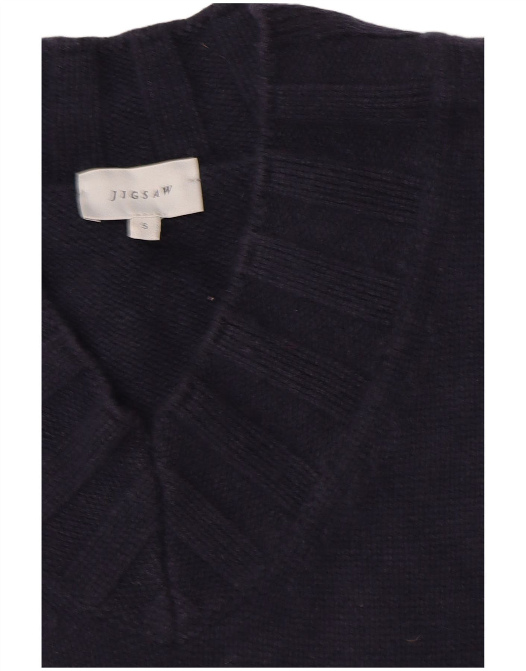Damski podkoszulek z kamizelką oversize JIGSAW UK 10, mały, granatowy, wełniany