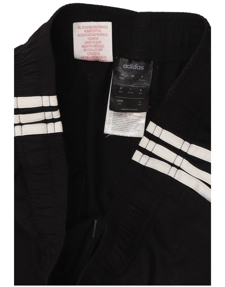 Chłopięce spodenki sportowe Adidas 13-14 lat, czarny poliester