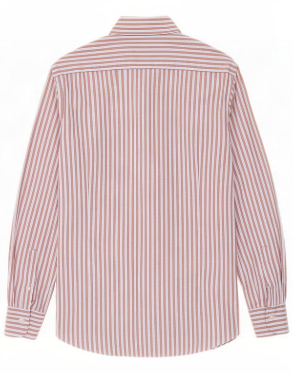 Koszula męska Massimo Dutti Średni brązowy w prążki