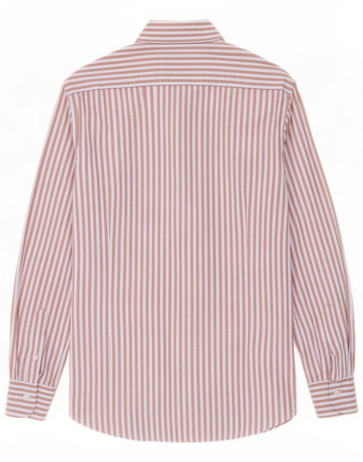 Koszula męska Massimo Dutti Średni brązowy w prążki
