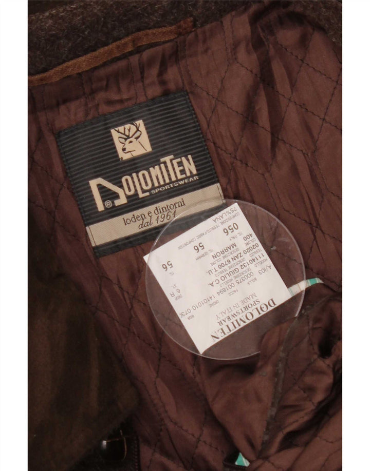 Płaszcz męski Dolomiten IT 56 3XL Brązowy moher