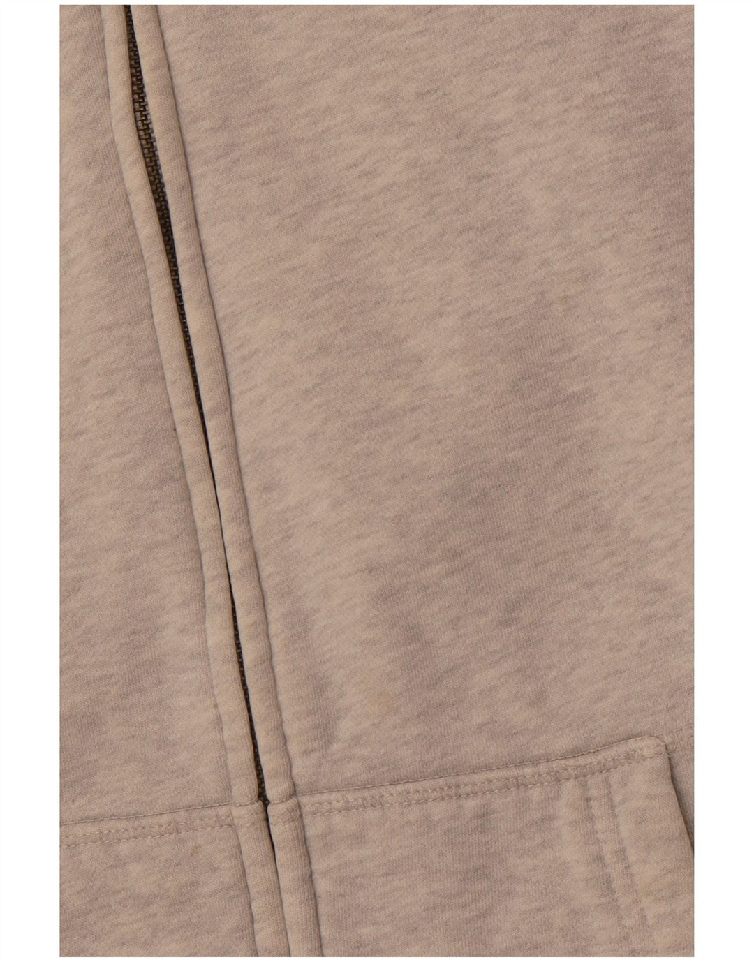 JACK WILLS Męski sweter z kapturem i zamkiem, mały, szary, bawełniany
