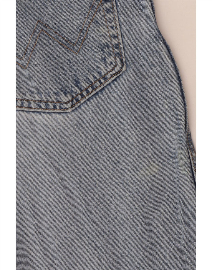 Męskie proste dżinsy Wrangler W32 L34 niebieskie