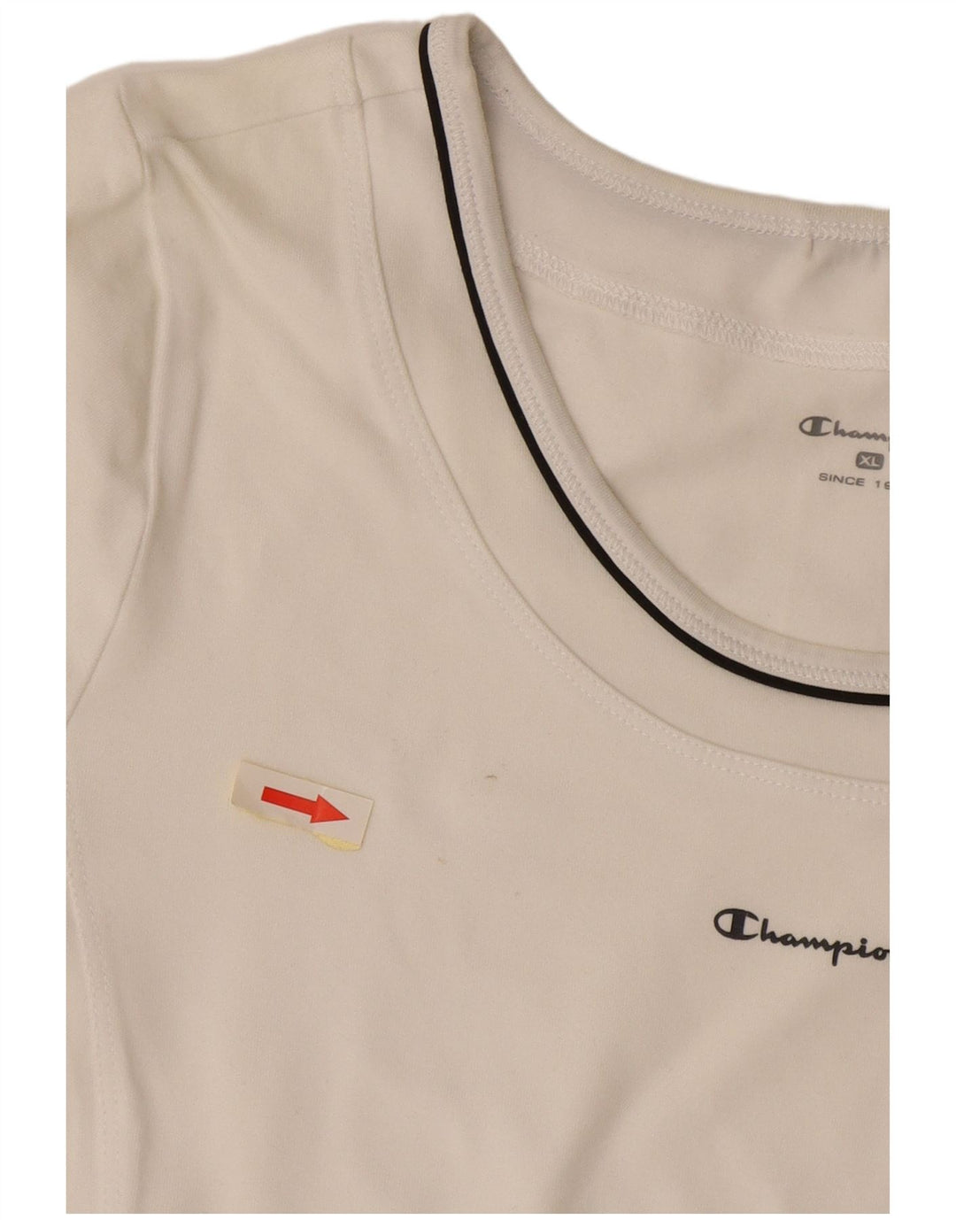 Koszulka damska Champion Top UK 18 XL, biała bawełna