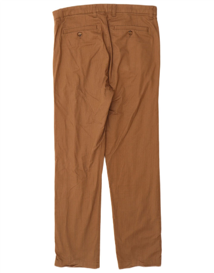 Męskie spodnie chino o regularnym kroju Ted Baker W32 L31 w jodełkę