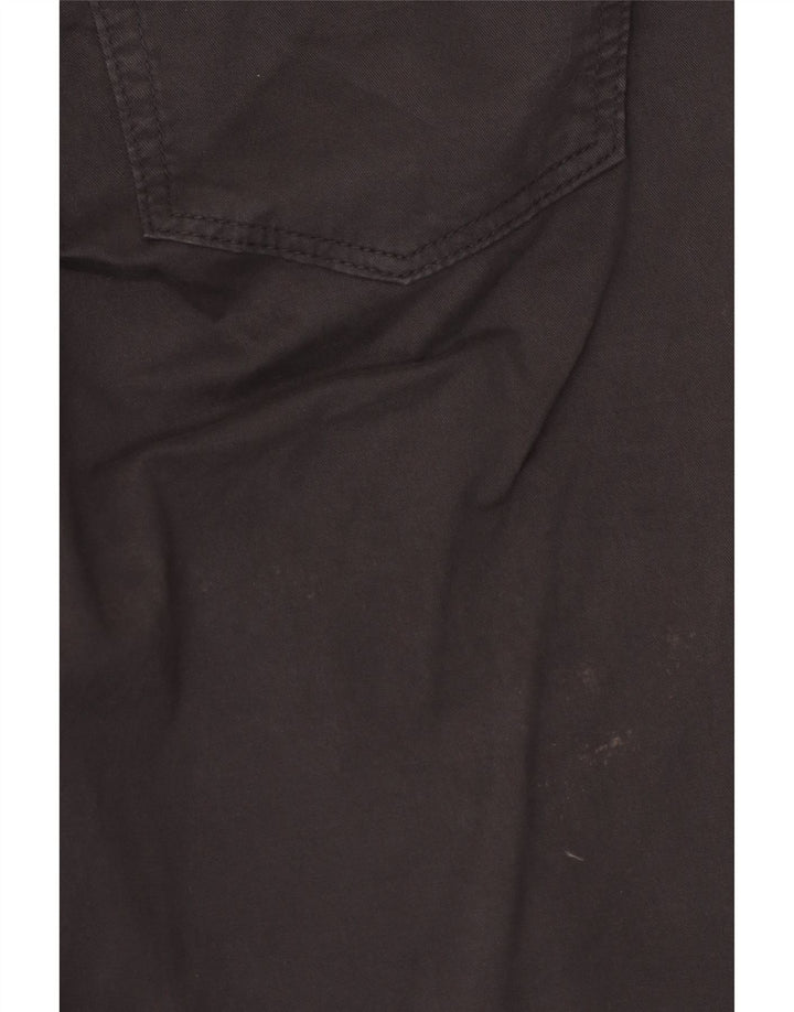 Męskie spodnie typu slim casual Hackett W36 L31 Brązowa bawełna
