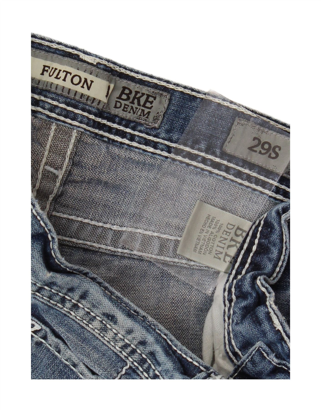 Damskie jeansy BKE Fulton Bootcut W29 L29 Niebieskie bawełniane