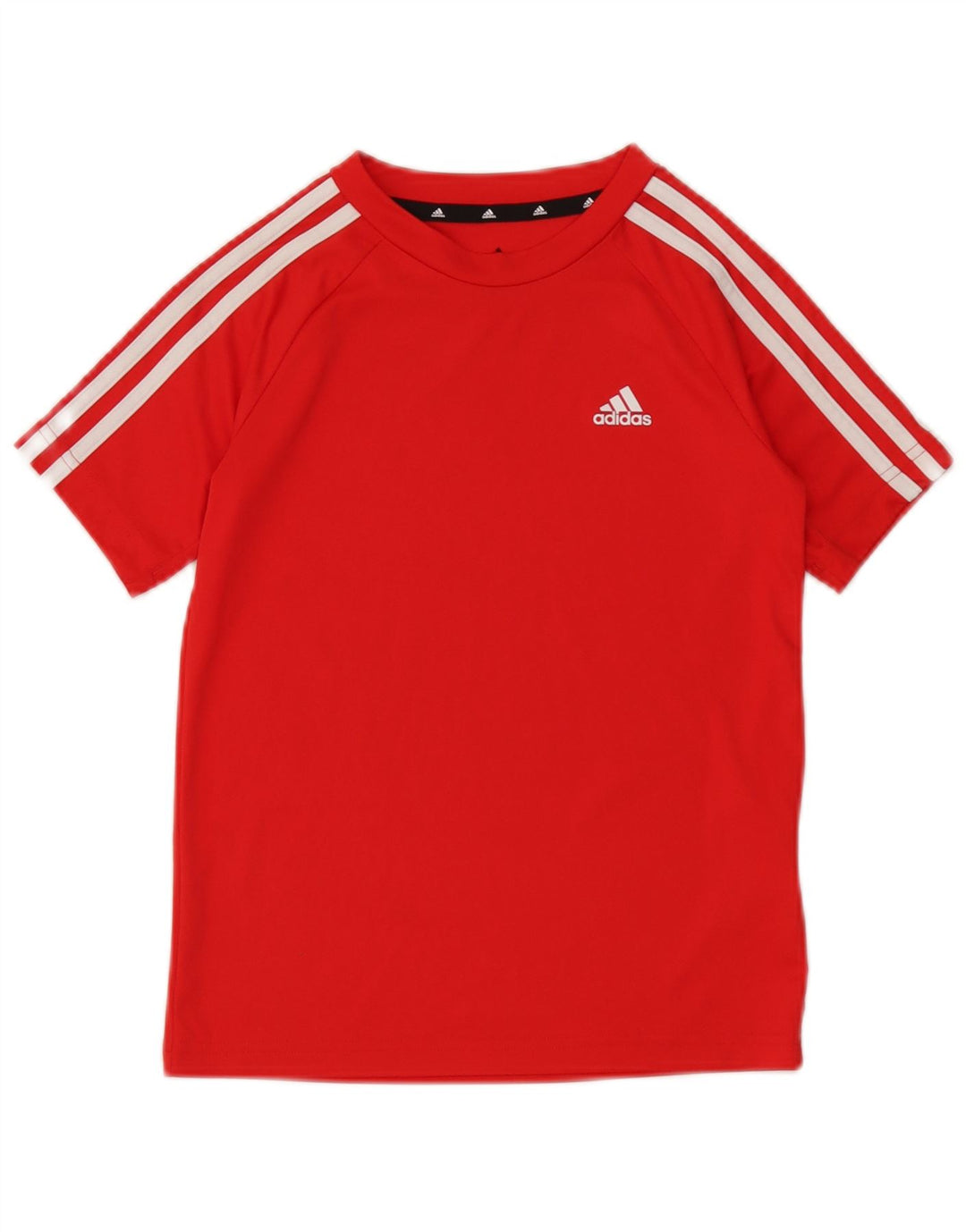 Chłopięca koszulka Adidas Aeroready Top 9-10 lat, czerwona, poliester
