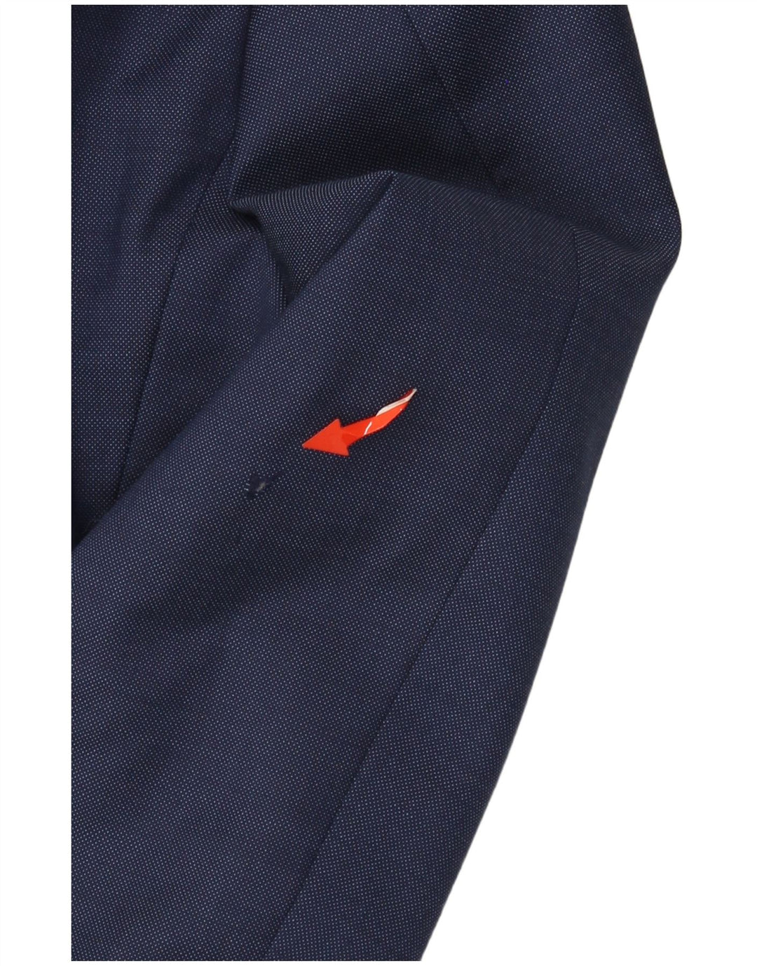 Męska marynarka zapinana na 2 guziki HUGO BOSS EU 50, duża niebieska wełna