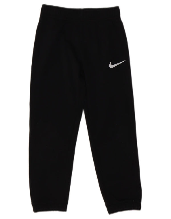 Chłopięce spodnie dresowe Nike Therma-Fit Joggers 5-6 lat, średnia czerń