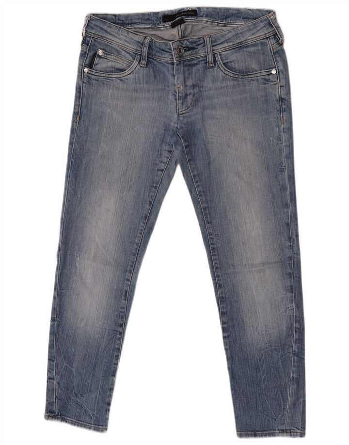 Damskie jeansy Skinny Calvin Klein W30 L26 Niebieskie