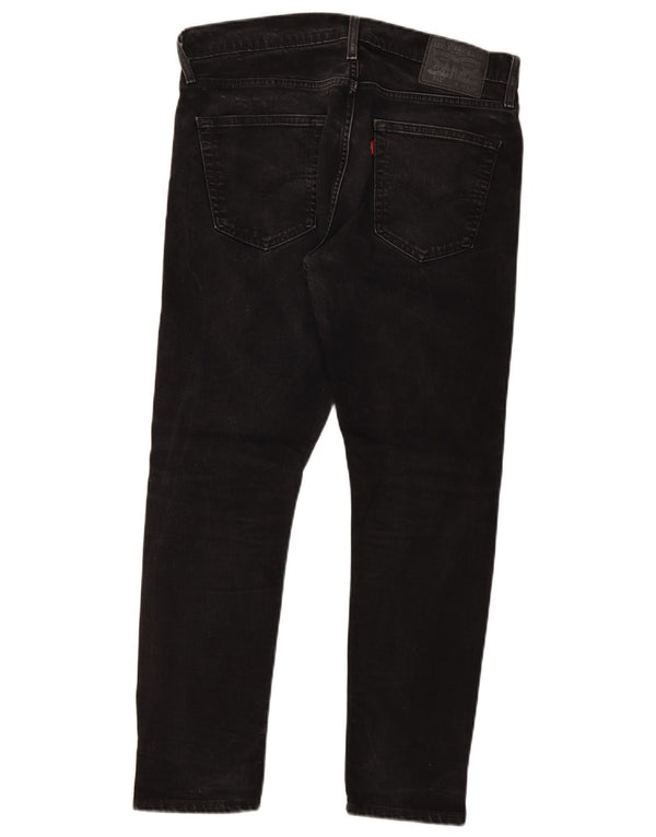Męskie jeansy Levi's 512 Slim Tapered W34 L30 Czarna bawełna