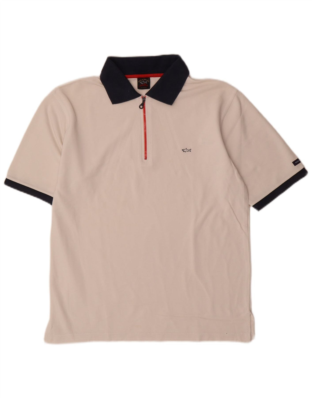 Męska koszulka polo Paul & Shark w kolorze średniej bieli