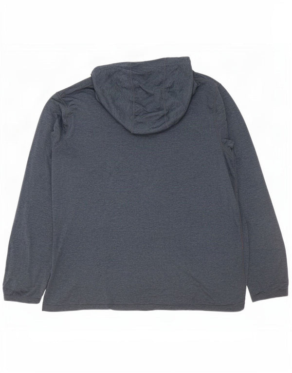 Męski top z kapturem i długim rękawem Rohan, 2XL, szary poliester