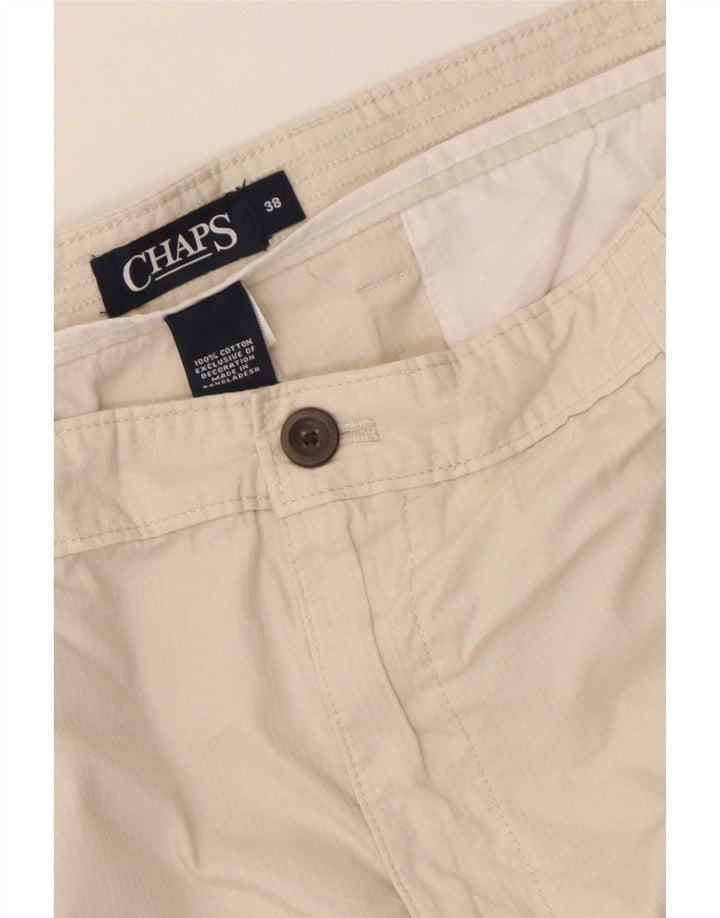 Męskie spodenki cargo Chaps W38 XL beżowa bawełna