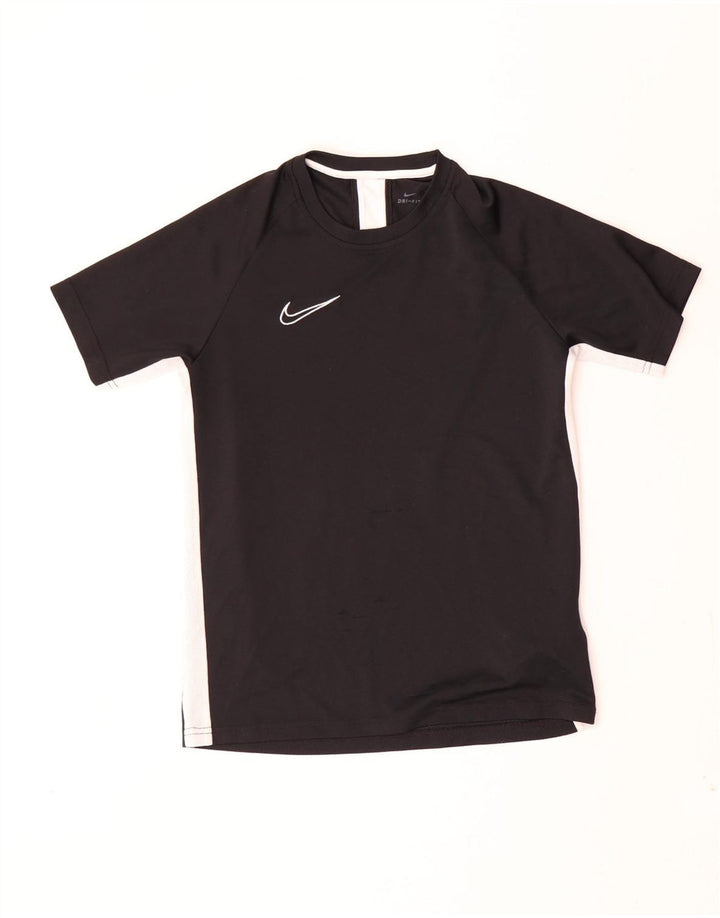 Chłopięcy T-shirt Nike Dri Fit na 12-13 lat, duży, czarny, poliester