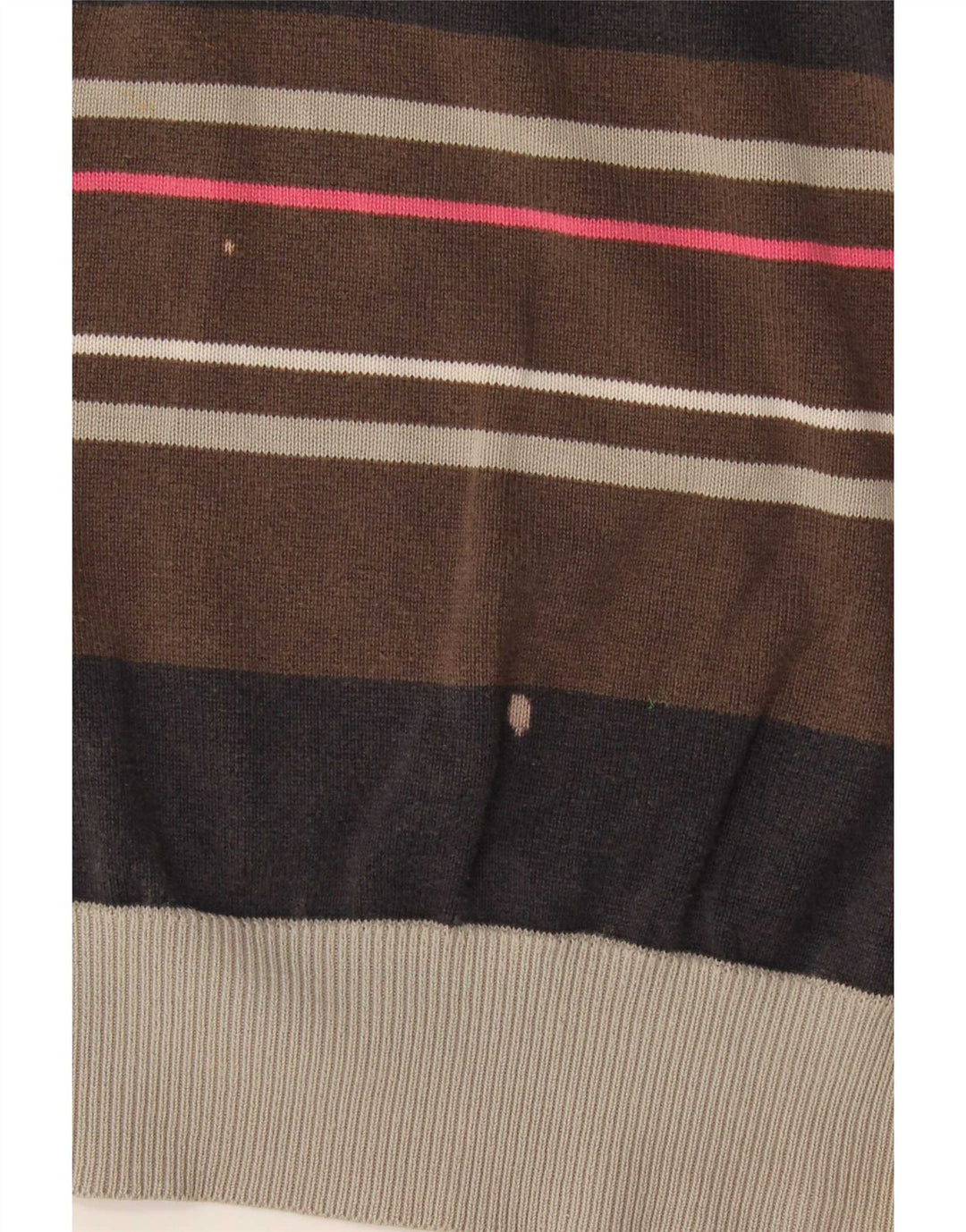 Męski sweter Jack & Jones z graficznym wycięciem pod szyją i średnim brązowym kolorem