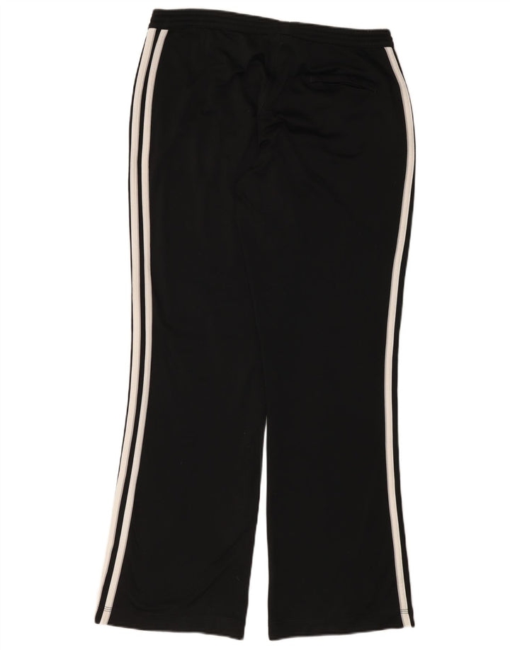 Damskie spodnie dresowe ADIDAS UK 16, duże, czarne, poliestrowe