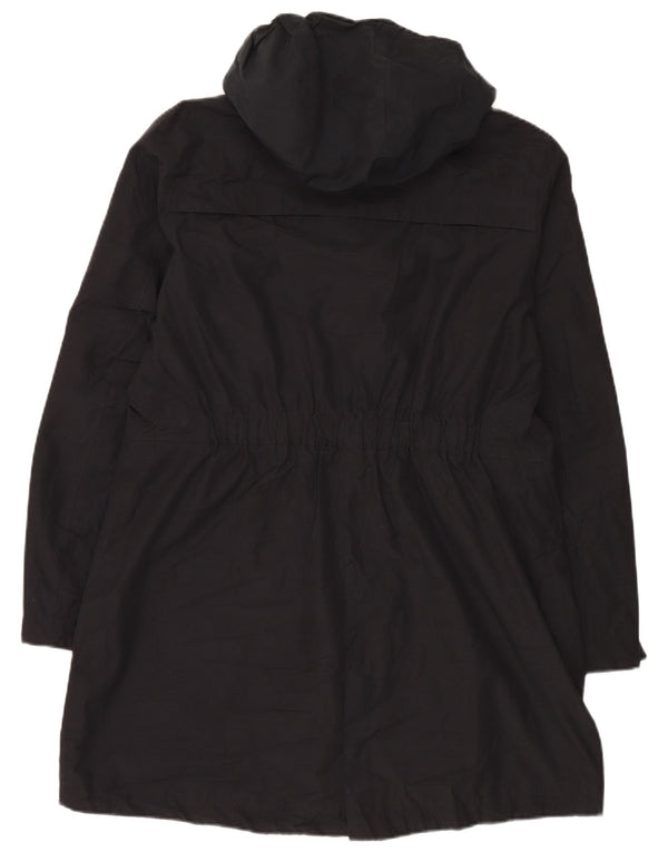 Damska kurtka parka z kapturem Mountain Warehouse UK 18 XL, czarna bawełna