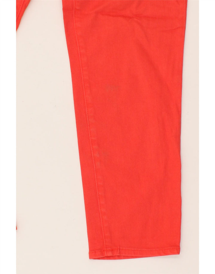 J. CREW Womens Toothpick Slim Jeans W31 L28  Red Cotton Vintage J. Crew and Second-Hand J. Crew from Messina Hembry 