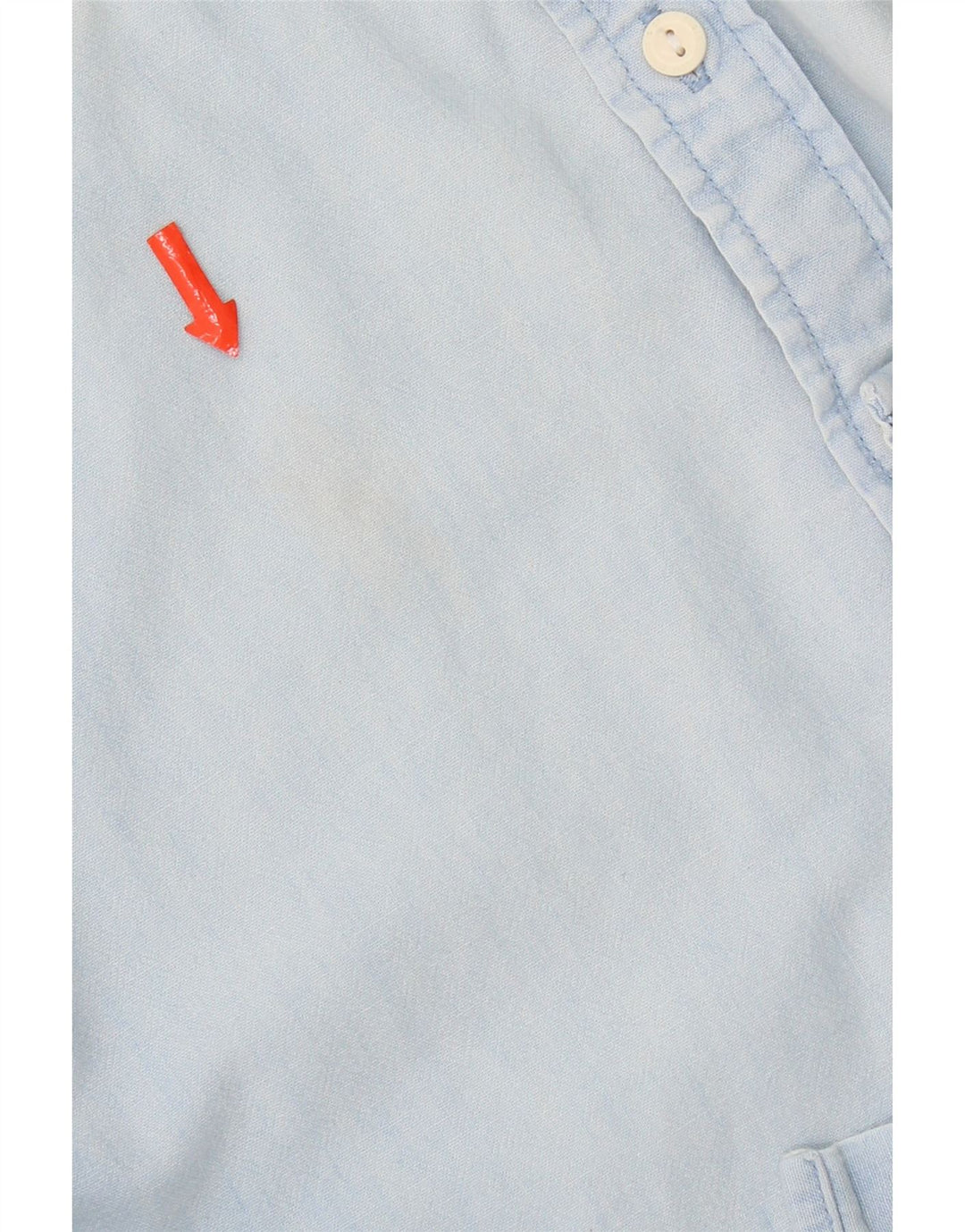 Męska koszula dżinsowa Levi's, średnia niebieska, bawełniana